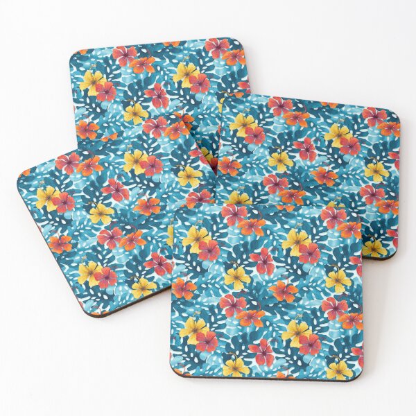 Item preview, Tropical Hibiscus Pattern Summer designed and sold by artlovepassion.
