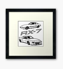Series 1 Rx7 Mazda Rotary Framed Print
