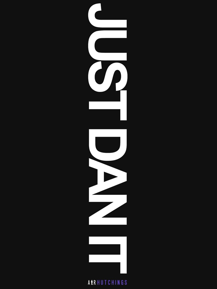 Thumbnail 6 of 6, Premium T-Shirt, "Just Dan It" - Air Hutchings Men's T-shirt designed and sold by PresentsInc.