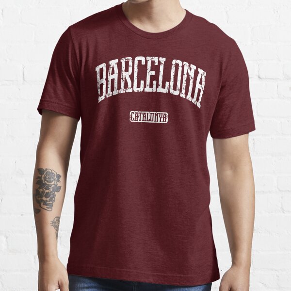 Vista previa del artículo con la obra «Barcelona (White Print)», diseñado y vendido por smashtransit.