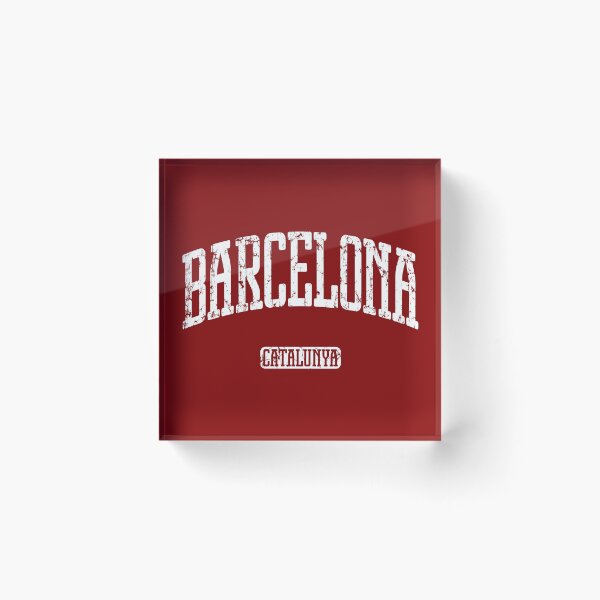 Item preview, Barcelona (White Print) designed and sold by smashtransit.