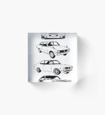 R SERIES MAZDA ROTARY JAPAN Acrylic Block