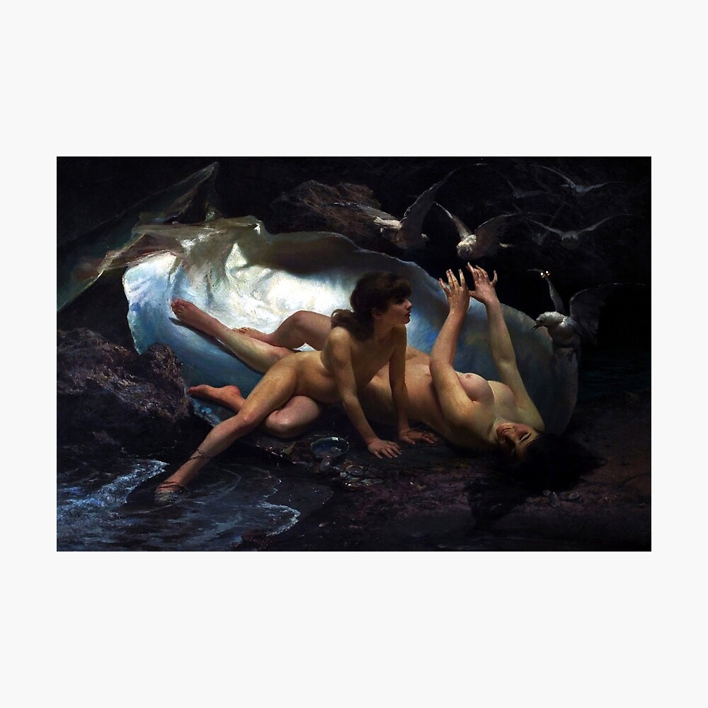 Naiads - Gioacchino Pagliei Poster