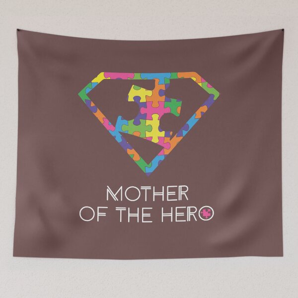 Item preview, Mother Of The Hero Puzzle Autism Awareness T-Shirt designed and sold by Oles Bielienkyi.