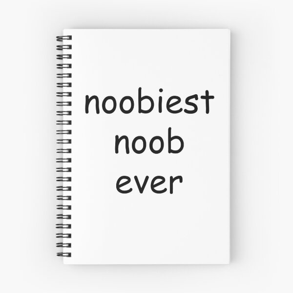 Item preview, noobiest noob ever Gaming slang design designed and sold by GetItGiftIt.