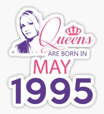It's My Birthday 23. Made In May 1995. 1995 Gift Ideas. Sticker