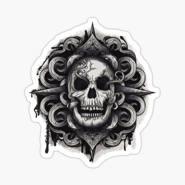 Item preview, Skull designed and sold by lowpressures.