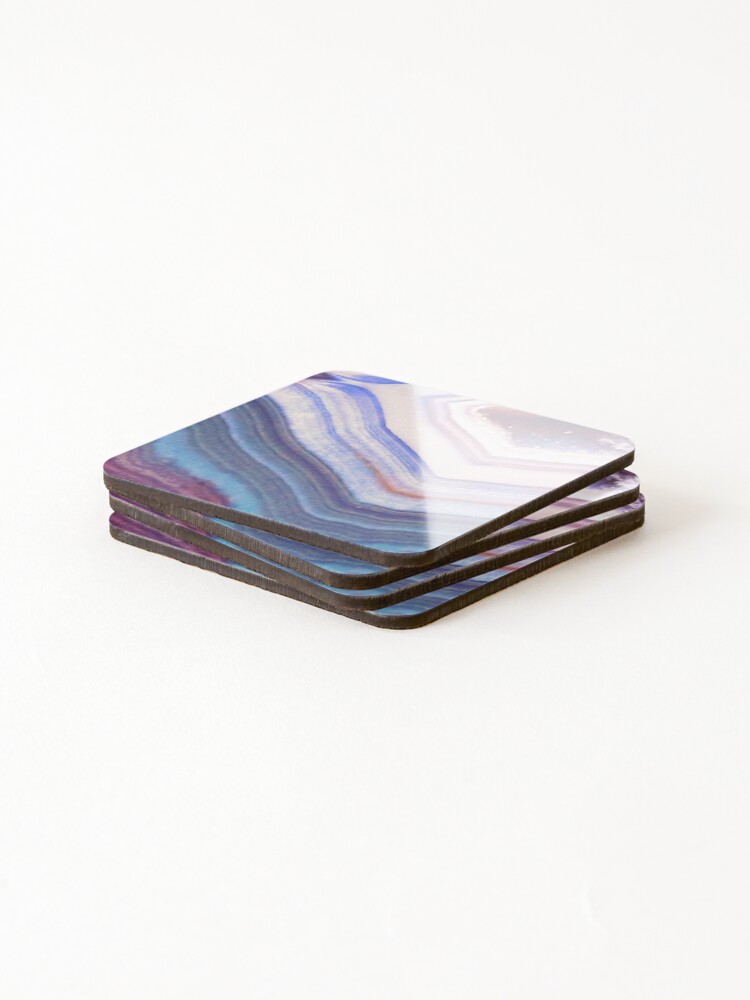Thumbnail 4 of 5, Coasters (Set of 4), Geode designed and sold by RoxanneG.