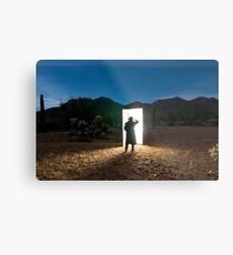 There are other worlds than these. Metal Print