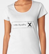Vote Apathy Women's Premium T-Shirt