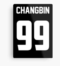 KPOP STRAY KIDS CHANGBIN 99 Metal Print