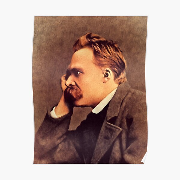 Friedrich Nietzsche, Philosopher Poster