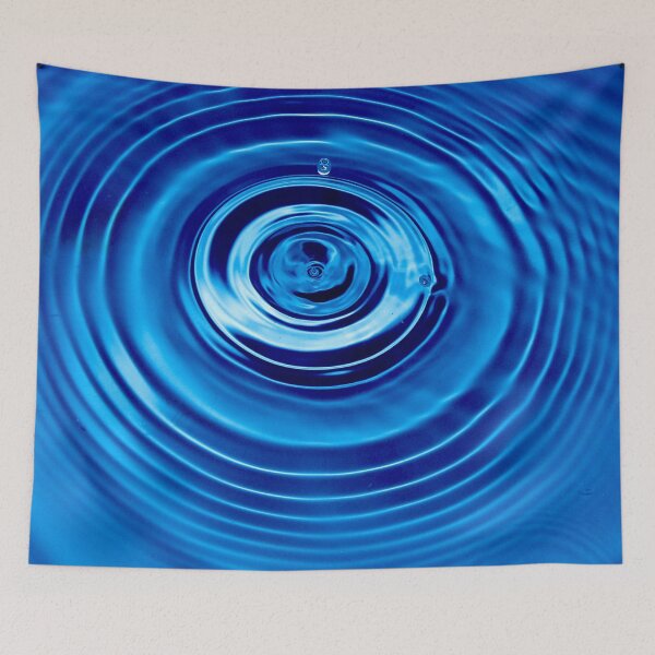 Item preview, Blue water ripples designed and sold by Mitko  Peroski.