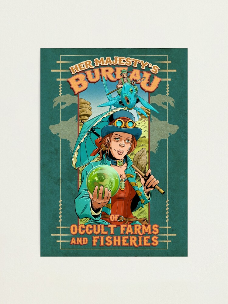 Alternate view of Her Majesty's Bureau of Occult Farms and Fisheries Photographic Print