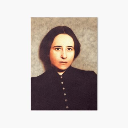 Hannah Arendt, Philosopher Art Board Print