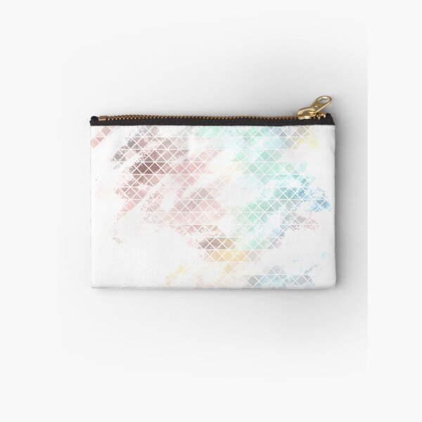Item preview, Pastel Watercolor Geometric Polygon Scribble Art designed and sold by Fairytale Farmer.