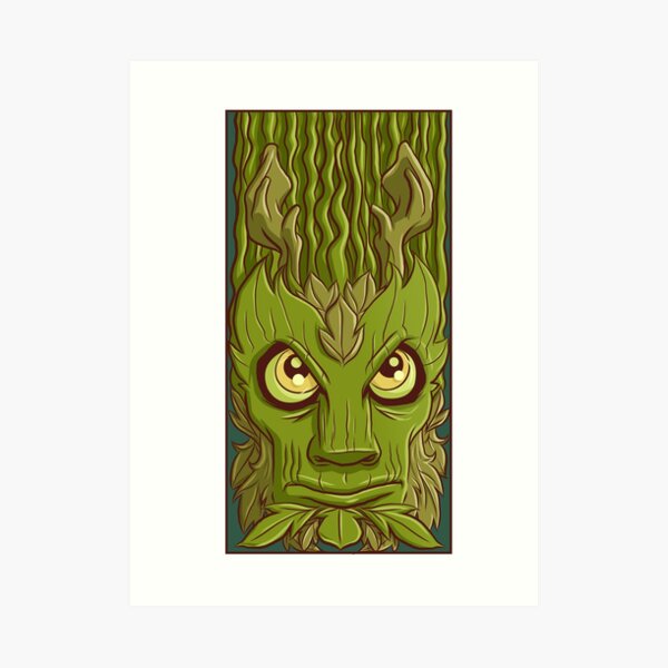 Earth elemental Art Print