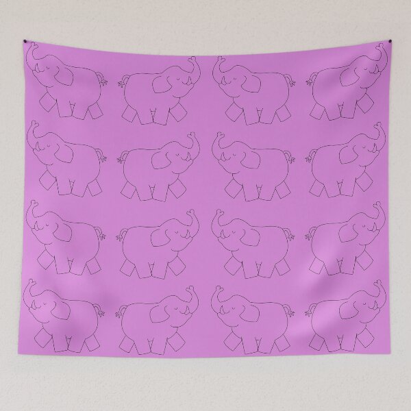 Item preview, Purple Elephants  designed and sold by kpsweet719.