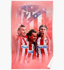 Póster Ilustración del atletico