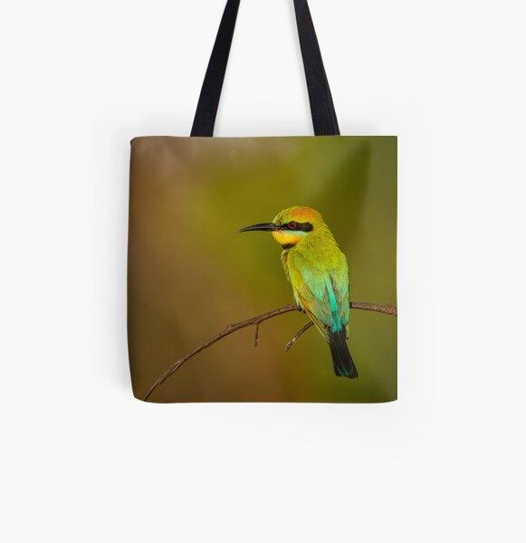 Rainbow Bee Eater, Northern Territory All Over Print Tote Bag