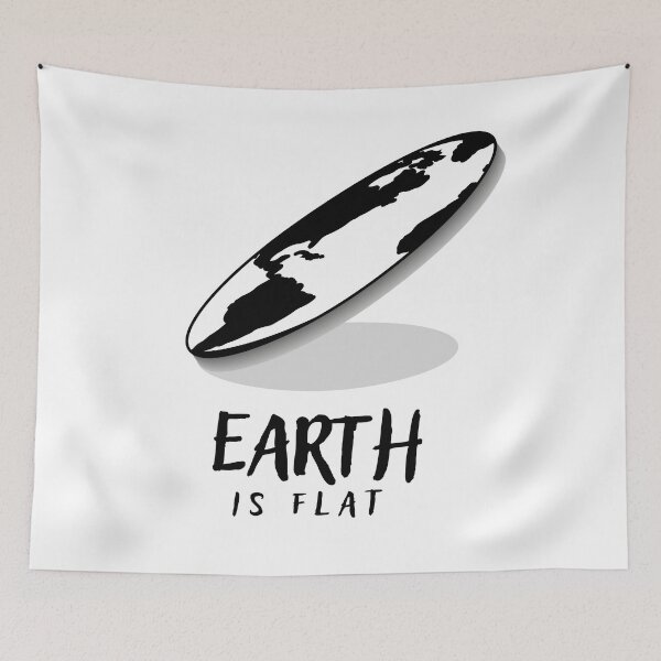 Item preview, Flatearth - Earth is flat! designed and sold by themd-haendler.