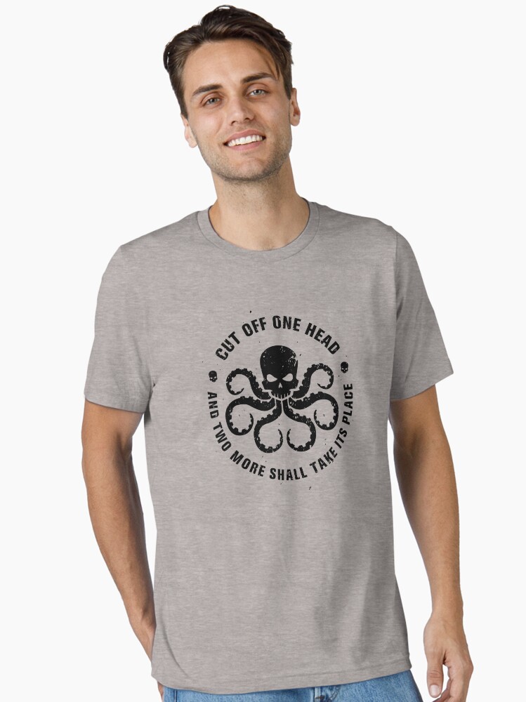 Thumbnail 1 of 7, Essential T-Shirt, Cut of the Head designed and sold by ChristosEllinas.