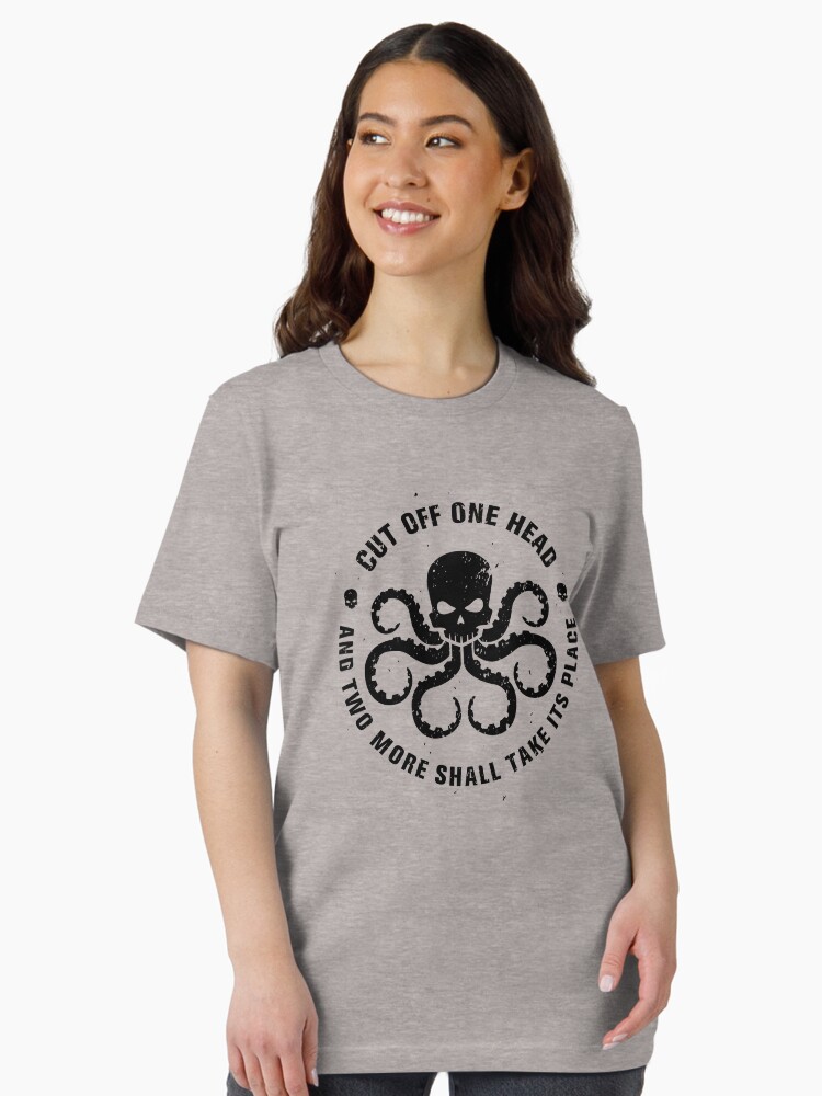Thumbnail 2 of 7, Essential T-Shirt, Cut of the Head designed and sold by ChristosEllinas.