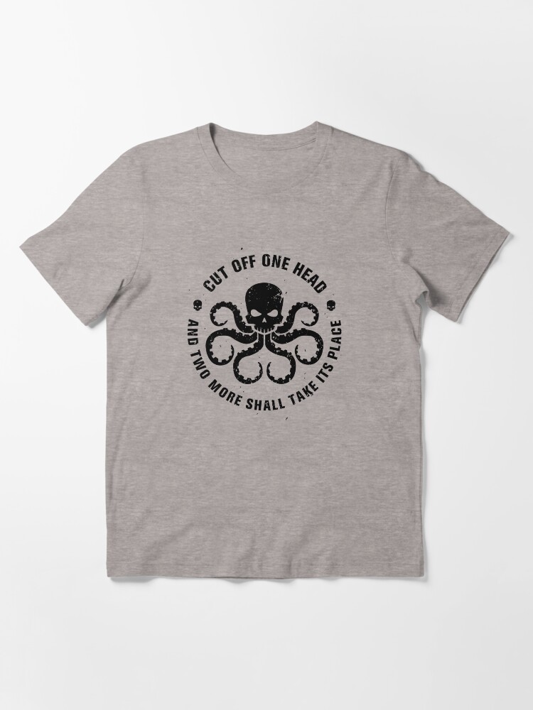 Thumbnail 3 of 7, Essential T-Shirt, Cut of the Head designed and sold by ChristosEllinas.