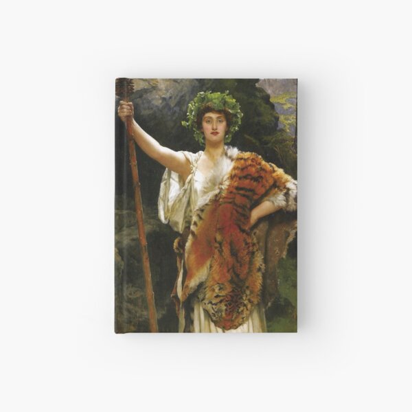A Priestess of Bacchus - John Collier Hardcover Journal
