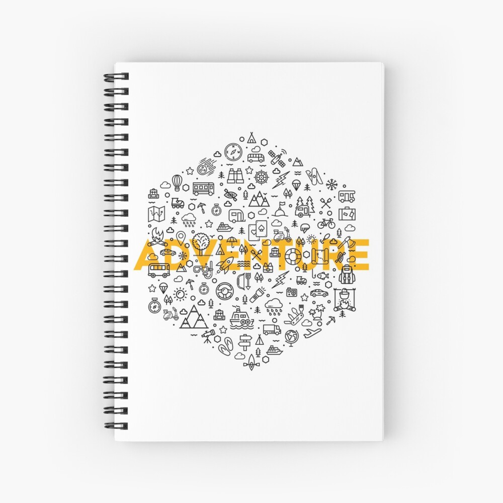 Item preview, Spiral Notebook designed and sold by ChristosEllinas.
