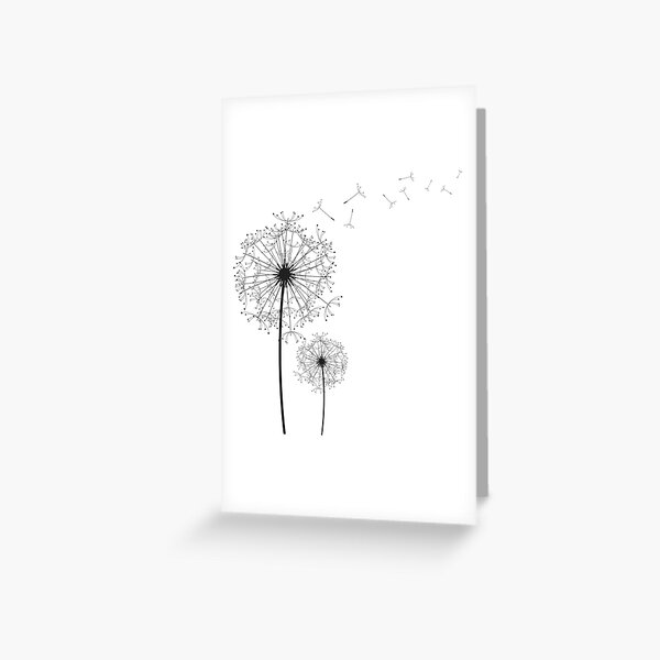 Dandelion Greeting Card