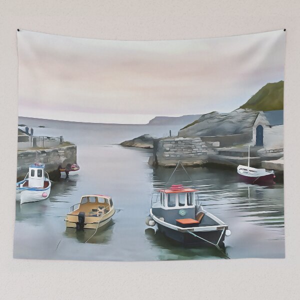 Item preview, Ballintoy Harbour, Ireland. (Painting) designed and sold by cmphotographs.