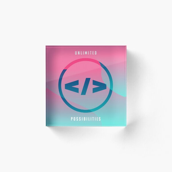 Code Acrylic Block