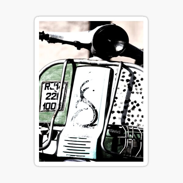 Baked Scooter Sticker