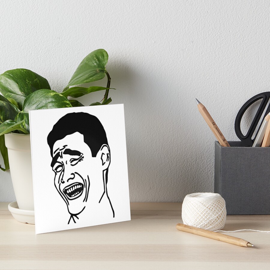 Yao Ming Meme Face Photographic Print for Sale by jamcaYT