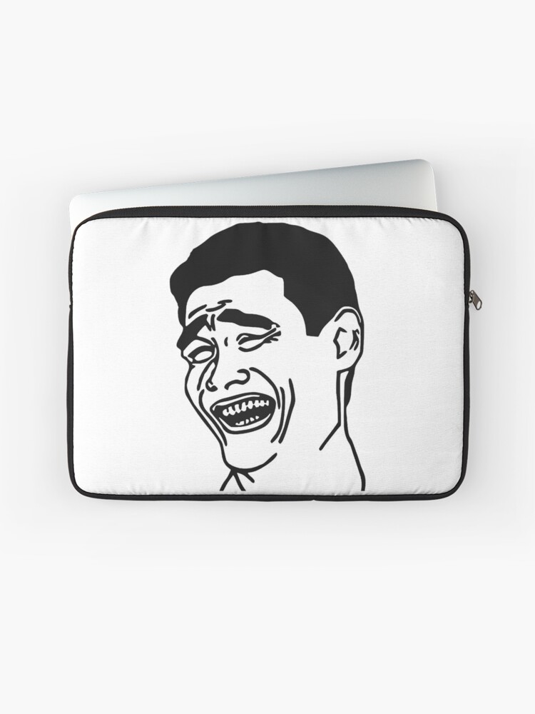 Funda Para Portatil Cara De Yao Ming De Flashmanbiscuit Redbubble