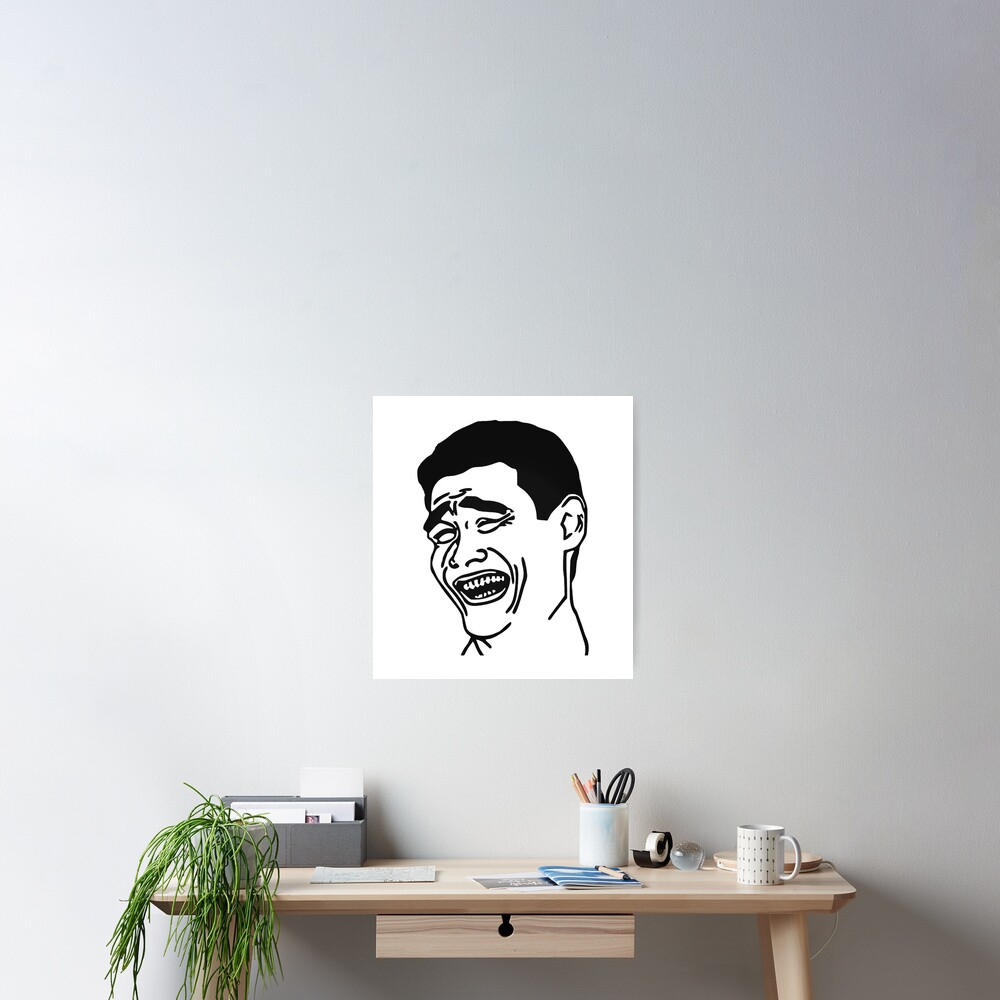 Yao Ming Gesicht Poster Von Flashmanbiscuit Redbubble