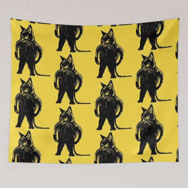 Item preview, Tough Little Black Cat designed and sold by SteveCastonShow.