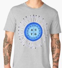 DNA, Genetic Code, Circle, Gene, Codon, Amino Acid, Men's Premium T-Shirt