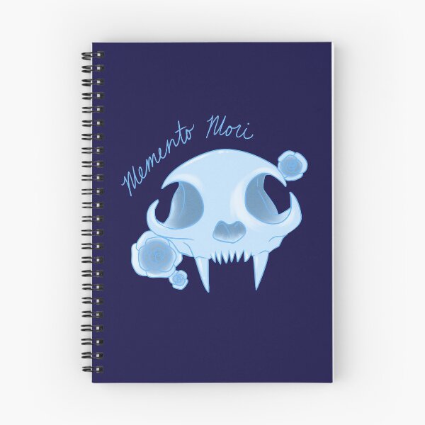 Item preview, Memento Mori - Pastel Goth Cat Skull designed and sold by Cardstock Crow.