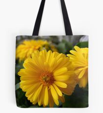 Yellow Chrysanthemum Tote Bag