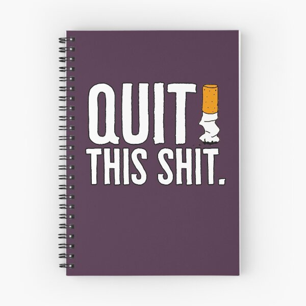 Item preview, Quit This Shit - Anti Smoking designed and sold by RAWWR.