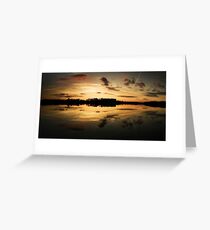 Swithland Sunset Greeting Card