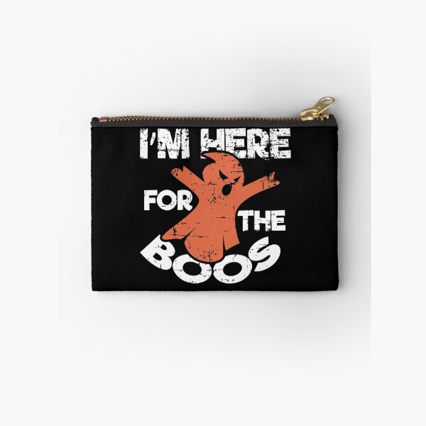 Item preview, I'm Just Here For The Boos Funny Halloween Ghost Drinking Shirt designed and sold by Joeby26.