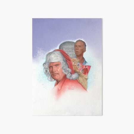 The Bionic Christmas Carol! Art Board Print