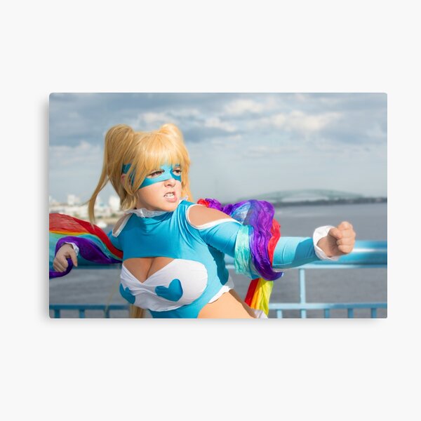 R Mika Rainbow Fight Metal Print