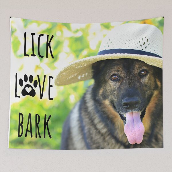 Item preview, Lick, Love, Bark designed and sold by StampCity.