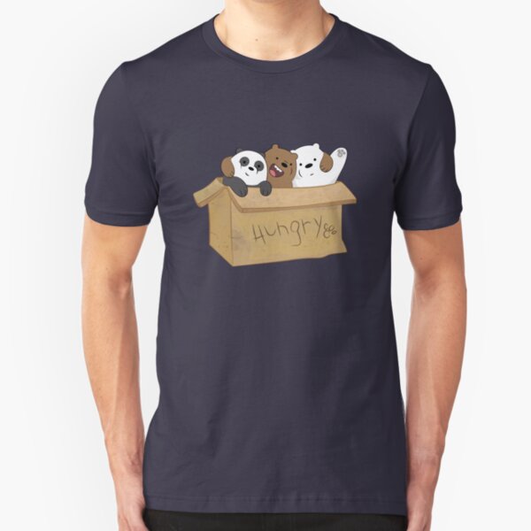 We bare bears Slim Fit T-Shirt