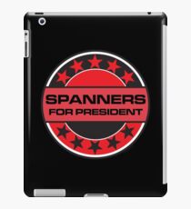 Spanners For President iPad Case/Skin