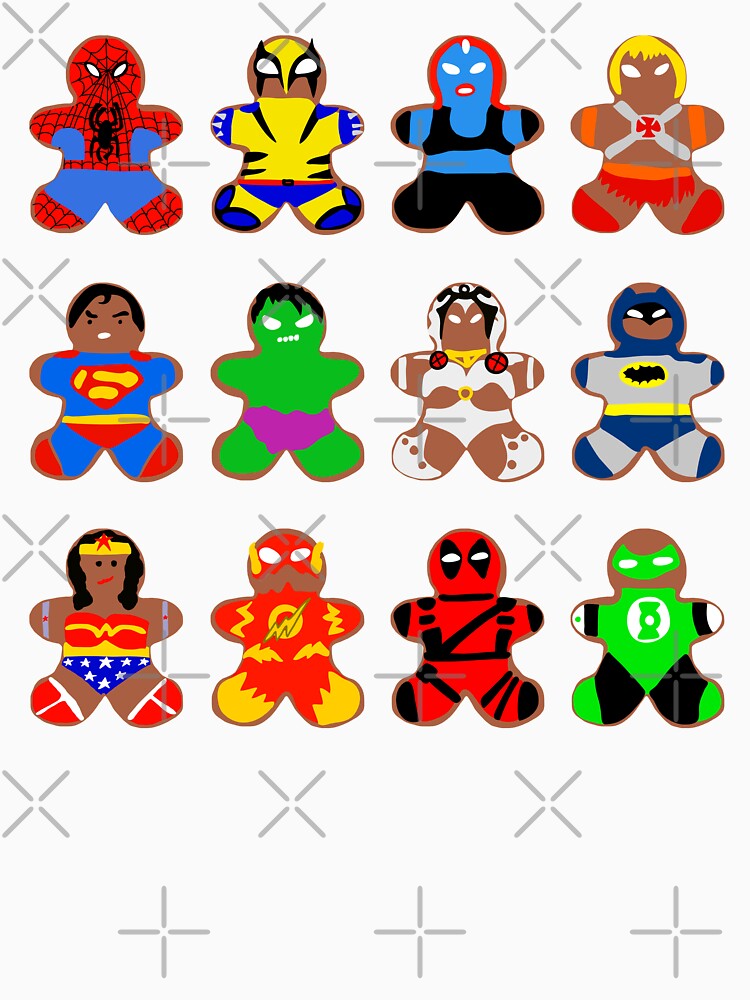 Superhero Gingerbread Man by notsniwart